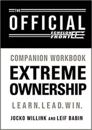 Book cover for "The Official Extreme Ownership Companion Workbook" by Jocko Willink