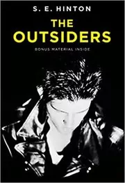 Book cover for "The Outsiders" by S. E. Hinton