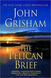 Book cover for "The Pelican Brief" by John Grisham