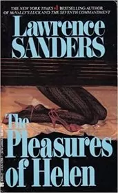 Book cover for "The Pleasures of Helen" by Lawrence Sanders