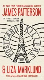 Book cover for "The Postcard Killers" by Liza Marklund