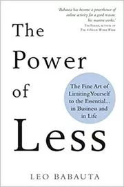 Book cover for "The Power of Less"