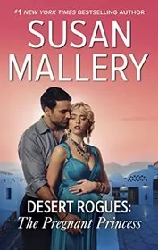 Book cover for "The Pregnant Princess" by Susan Mallery