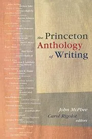 Book cover for "The Princeton Anthology of Writing"
