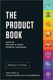 Book cover for "The Product Book" by Product School