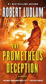 Book cover for "The Prometheus Deception"
