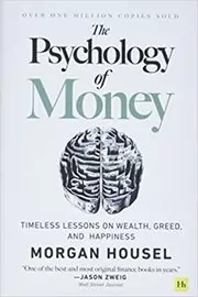 Book cover for "The Psychology of Money" by Morgan Housel
