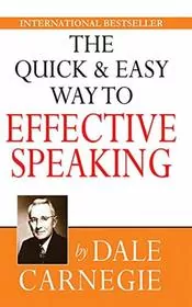 Book cover for "The Quick and Easy Way to Effective Speaking" by Dale Carnegie