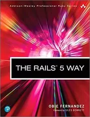 Book cover for "The Rails 5 Way" by Obie Fernandez