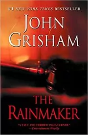 Book cover for "The Rainmaker" by John Grisham
