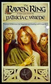 Book cover for "The Raven Ring" by Patricia C Wrede