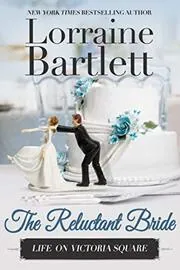 Book cover for "The Reluctant Bride" by Lorraine Bartlett