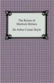 Book cover for "The Return of Sherlock Holmes" by Arthur Conan Doyle