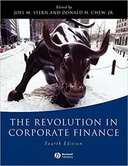 Book cover for "The Revolution in Corporate Finance" by Joel M. Stern