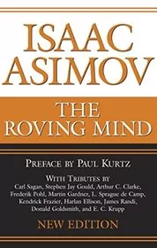 Book cover for "The Roving Mind" by Isaac Asimov