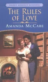 Book cover for "The Rules of Love" by Amanda McCabe