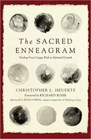 Book cover for "The Sacred Enneagram" by Christopher L. Heuertz