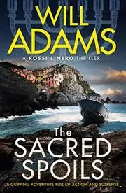 Book cover for "The Sacred Spoils" by Will Adams
