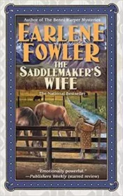 Book cover for "The Saddlemaker's Wife" by Earlene Fowler