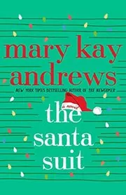 Book cover for "The Santa Suit" by Mary Kay Andrews
