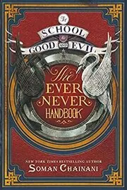Book cover for "The School for Good and Evil"