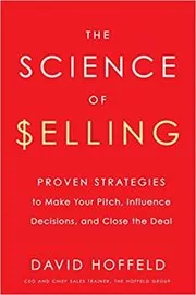 Book cover for "The Science of Selling" by David Hoffeld