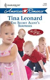 Book cover for "The Secret Agent's Surprises" by Tina Leonard