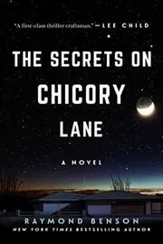 Book cover for "The Secrets on Chicory Lane" by Raymond Benson