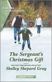 Book cover for "The Sergeant's Christmas Gift" by Shelley Shepard Gray