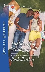 Book cover for "The Sheriff of Wickham Falls" by Rochelle Alers