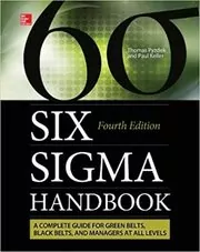 Book cover for "The Six Sigma Handbook" by Thomas Pyzdek