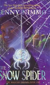 Book cover for "The Snow Spider" by Jenny Nimmo