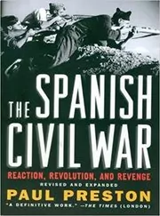 Book cover for "The Spanish Civil War" by Paul Preston