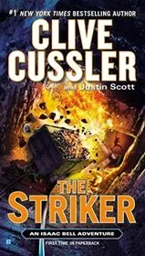 Book cover for "The Striker" by Justin Scott