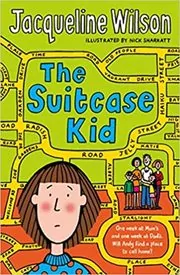 Book cover for "The Suitcase Kid" by Jacqueline Wilson