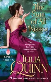 Book cover for "The Sum of All Kisses" by Julia Quinn