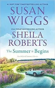 Book cover for "The Summer It Begins" by Susan Wiggs