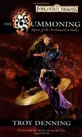 Book cover for "The Summoning" by Troy Denning