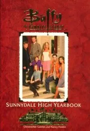 Book cover for "The Sunnydale High Yearbook" by Christopher Golden