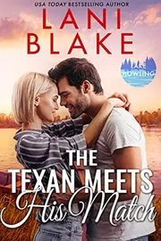 Book cover for "The Texan Meets His Match" by Wendy Vella