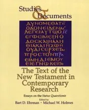 The Text of the New Testament In Contemporary Research