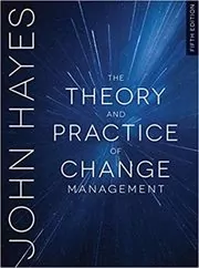 Book cover for "The Theory and Practice of Change Management" by John Hayes