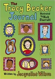 Book cover for "The Tracy Beaker Journal"