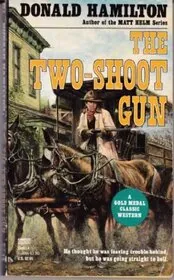 Book cover for "The Two-Shoot Gun" by Donald Hamilton