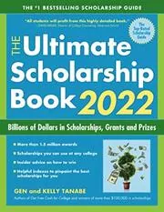 Book cover for "The Ultimate Scholarship Book 2022" by Gen Tanabe