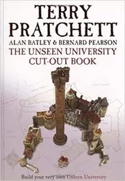 Book cover for "The Unseen University Cut-Out Book"