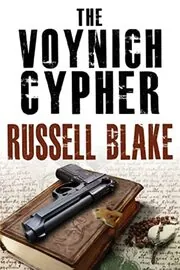 Book cover for "The Voynich Cypher" by Russell Blake