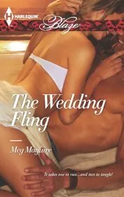 Book cover for "The Wedding Fling" by Cara McKenna