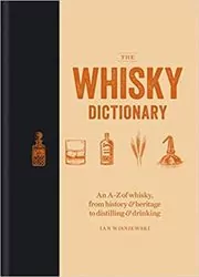 Book cover for "The Whisky Dictionary" by Ian Wisniewski