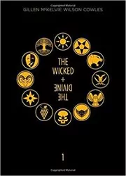 Book cover for "The Wicked + The Divine" by Kieron Gillen